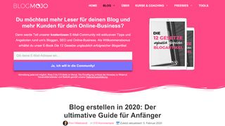 
                            9. Eigenen Blog erstellen in 2019: Der ultimative Guide für Anfänger