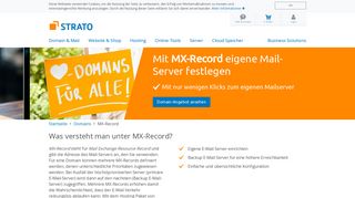 
                            6. Eigenen E-Mail-Server einrichten mit MX-Record | STRATO - Strato AG