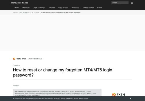 
                            8. EightCap – How can I reset or change my forgotten MT4 login ...