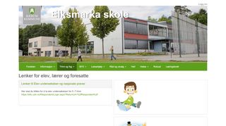 
                            7. Eiksmarka skole : Lenker for elev, lærer og foresatte