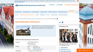 
                            1. Eilshausen - Volksbank
