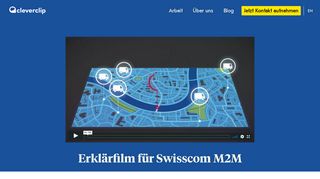 
                            12. Ein Erklärfilm für das neue Swisscom Proukt M2M - Cleverclip