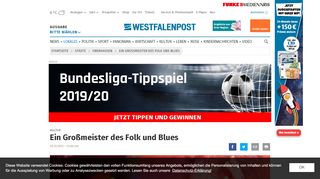 
                            7. Ein Großmeister des Folk und Blues | WP.de | Oberhausen