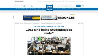 
                            11. Ein Jahr Mindestlohn In Callcentern: „Das sind keine Studentenjobs ...