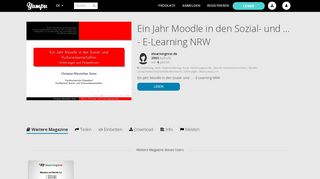 
                            7. Ein Jahr Moodle in den Sozial- und ... - E-Learning NRW - Yumpu