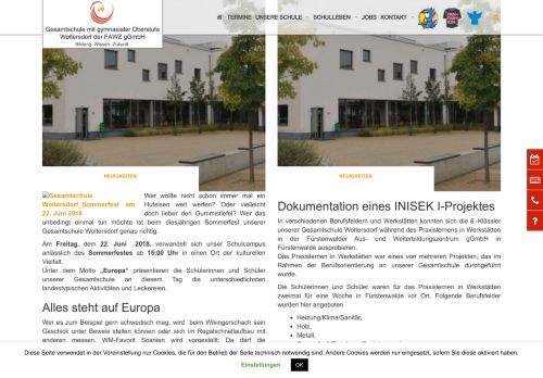 
                            7. Ein Jahr voller INISEK I-Projekte - Gesamtschule Woltersdorf