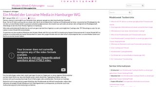 
                            7. Ein Model der Lorraine Media in Hamburger WG - Models-Week ...