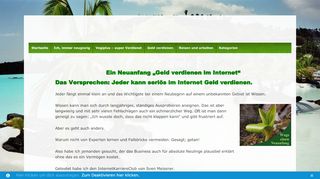 
                            5. Ein Neuanfang “Geld verdienen im Internet” - Geld verdienen Test ...