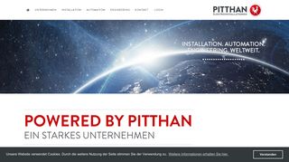 
                            5. Ein starkes Unternehmen | Unternehmen | PITTHAN GmbH