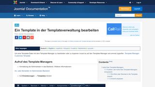 
                            8. Ein Template in der Templateverwaltung bearbeiten - Joomla ...