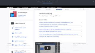 
                            5. Eine Anwendung funktioniert nicht. – Sony Xperia M4 Aqua support ...
