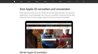 
                            7. Eine Apple-ID erstellen, verwalten und verwenden - Apple Support