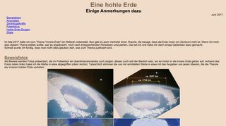 
                            2. Eine hohle Erde - Fallwelt