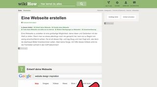 
                            4. Eine Webseite erstellen – wikiHow