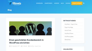 
                            1. Einen geschützten Kundenbereich in WordPress einrichten · Elbnetz ...