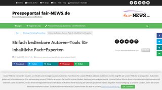 
                            7. Einfach bedienbare Autoren-Tools für inhaltliche Fach-Experten ...