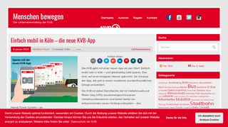 
                            5. Einfach mobil in Köln – die neue KVB-App – Menschen bewegen