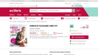 
                            8. Einfach schlank und fit - Sophia Thiel - Buch kaufen | Ex Libris
