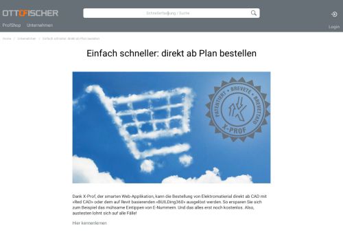 
                            11. Einfach schneller: direkt ab CAD bestellen - Otto Fischer AG ...