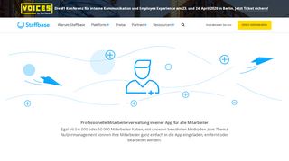 
                            3. Einfache Mitarbeiterverwaltung in Ihrer App | Staffbase