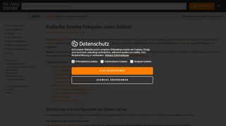 
                            4. Einfache Samba Freigabe unter Debian – Thomas-Krenn-Wiki