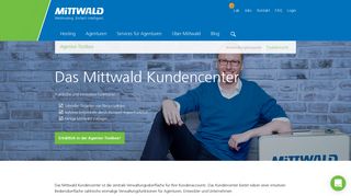 
                            6. Einfache und intuitive Webhosting Verwaltung - Mittwald Kundencenter