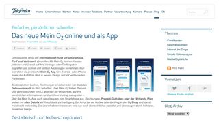
                            10. Einfacher, persönlicher, schneller: Das neue Mein o2 online und als ...