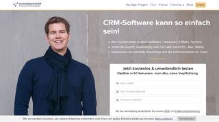 
                            1. Einfaches Kontaktmanagement und CRM Software System für KMU