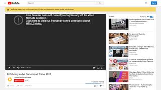 
                            3. Einführung in das Börsenspiel Trader 2018 - YouTube