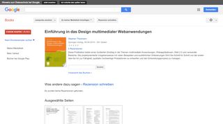 
                            6. Einführung in das Design multimedialer Webanwendungen