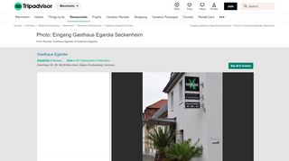 
                            6. Eingang Gasthaus Egardia Seckenheim - Picture of Gasthaus Egardia ...