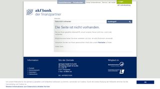 
                            3. Einkaufsfinanzierung »akf start« für Kfz-Händler - AKF Bank