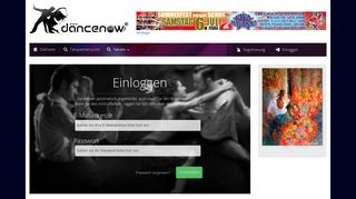 
                            4. Einloggen - Dancenow.net