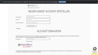 
                            5. Einloggen | - e-shop-direct