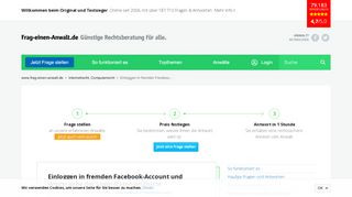 
                            11. Einloggen in fremden Facebook-Account und Weitergabe der Login ...