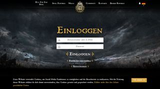 
                            1. Einloggen | Kingdom Come: Deliverance