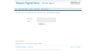 
                            1. Einloggen - Nielsen Digital Voice