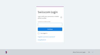 
                            4. einloggen - Swisscom
