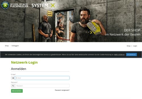 
                            13. Einloggen | SYSTEM X - Netzwerk der Besten