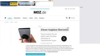 
                            13. Einmal Handauflegen bitte! - MOZ.de