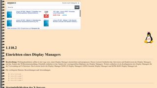 
                            10. Einrichten eines Display Managers - LPIC Level1 Study-Guide