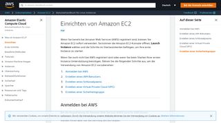 
                            3. Einrichten von Amazon EC2 - Amazon Elastic Compute Cloud