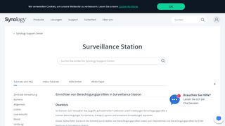 
                            3. Einrichten von Berechtigungsprofilen in Surveillance Station - Synology