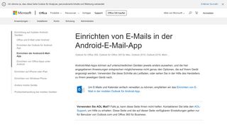 
                            4. Einrichten von E-Mails in der Android-E-Mail-App - Office-Support