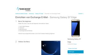 
                            10. Einrichten von Exchange E-Mail - Samsung Galaxy S7 Edge - Android ...