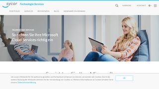 
                            13. Einrichten von Microsoft Cloud Services - Sycor