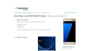 
                            13. Einrichten von POP3/IMAP E-Mail - Samsung Galaxy S7 - Android 6.0 ...