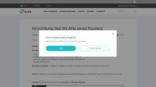 
                            3. Einrichtung des WLANs eines Routers | TP-Link Deutschland