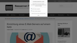 
                            7. Einrichtung eines E-Mail-Servers auf einem NAS - NAS Server