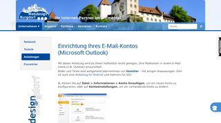 
                            12. Einrichtung Ihres E-Mail-Kontos (Microsoft Outlook) - Webdesign ...